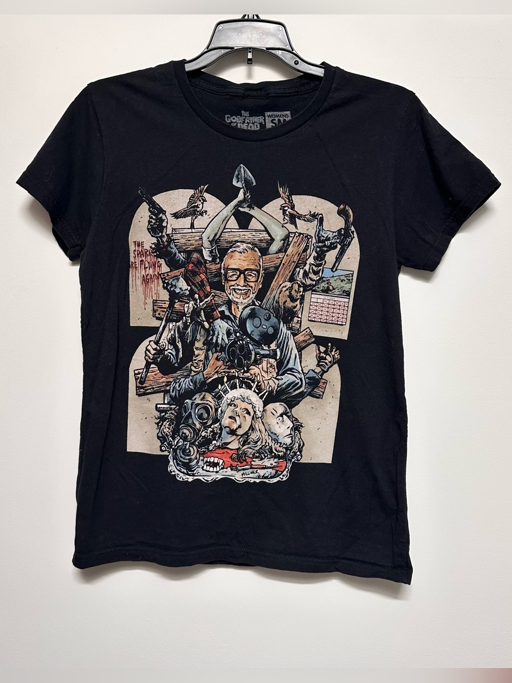 Fright-Rags Godfather of the Dead T-Shirt Tribute George Romero 2021 Limited Ed